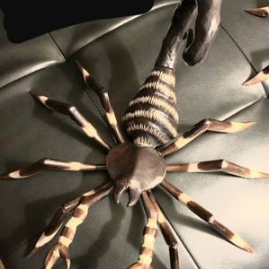 Large wooden scorpion
